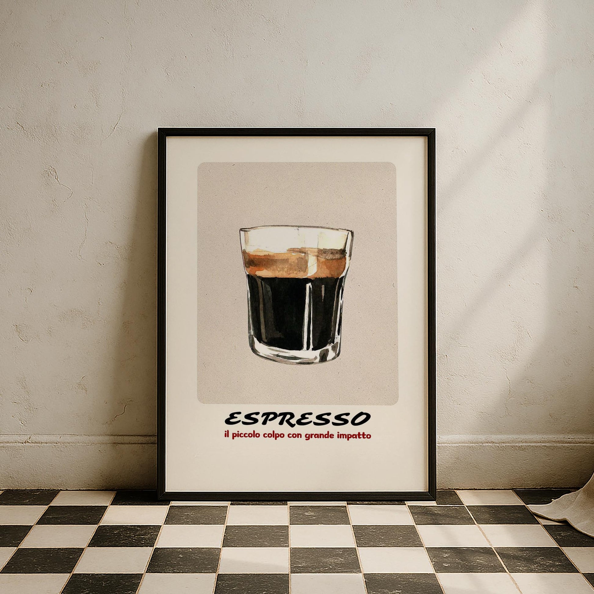 Espresso Akdeniz İtalya Koleksiyonu Mutfak Duvar Tablosu II