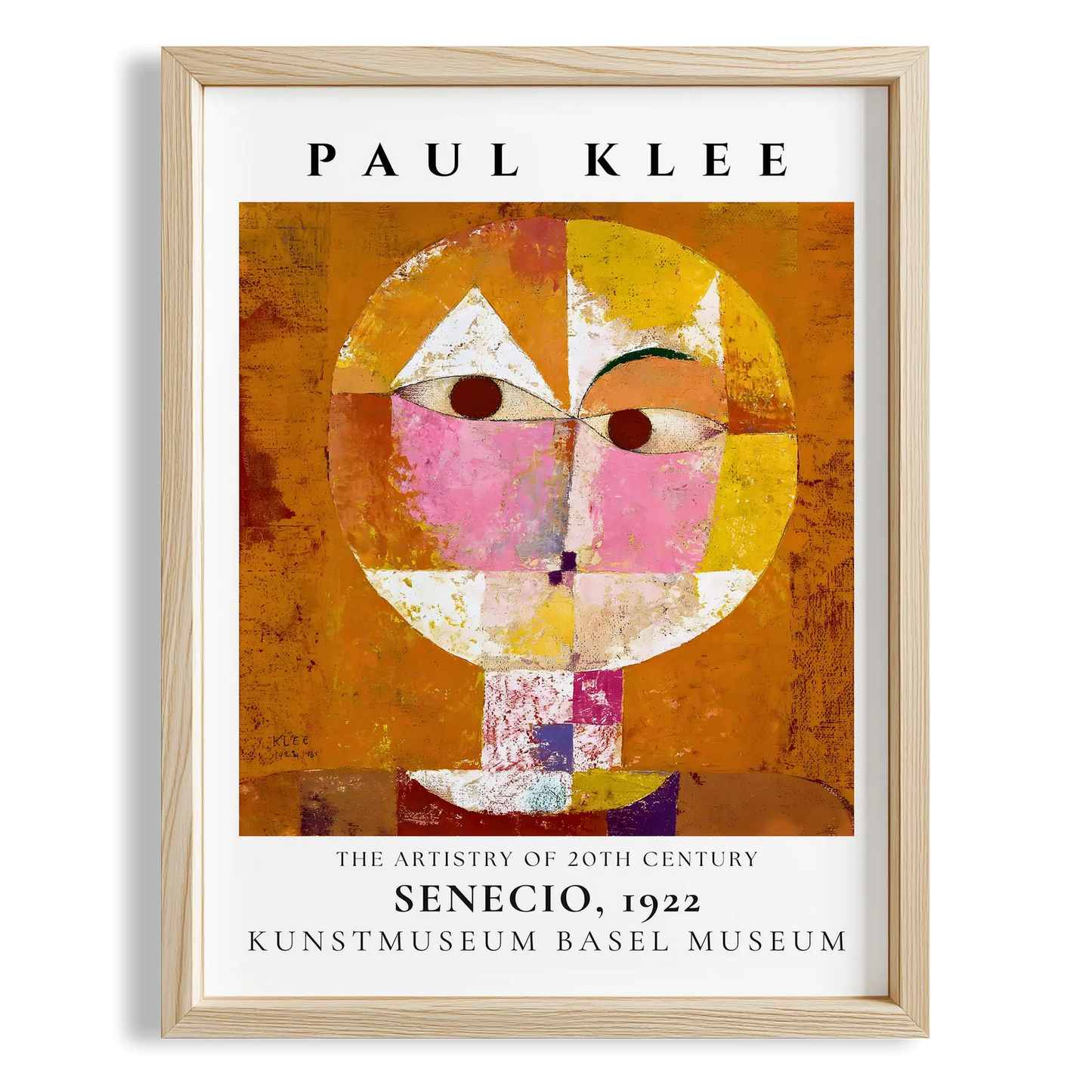 Paul Klee "Senecio" 1922 Suluboya I Duvar Tablosu