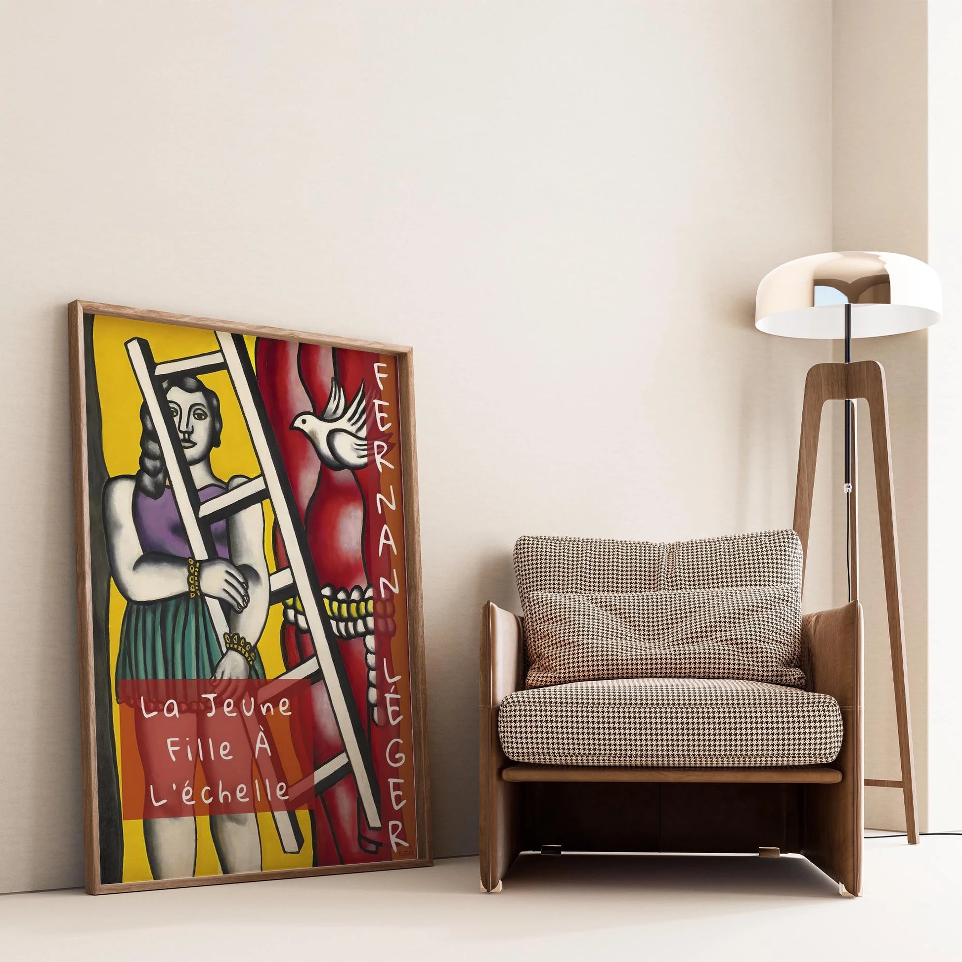 Fernand Leger XVIII Duvar Tablosu