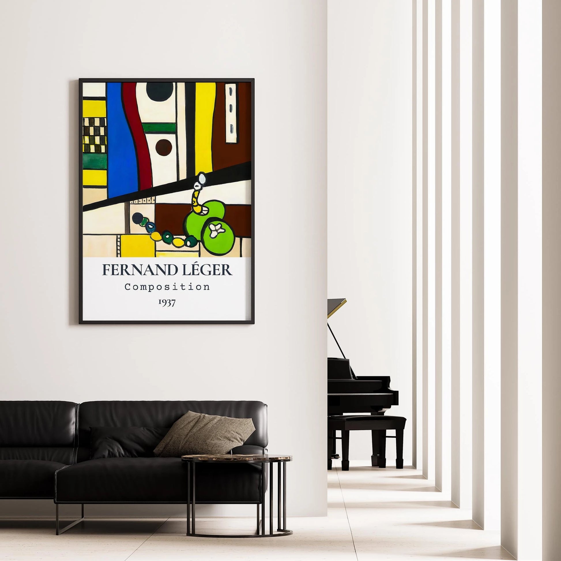 Fernand Leger XX Duvar Tablosu