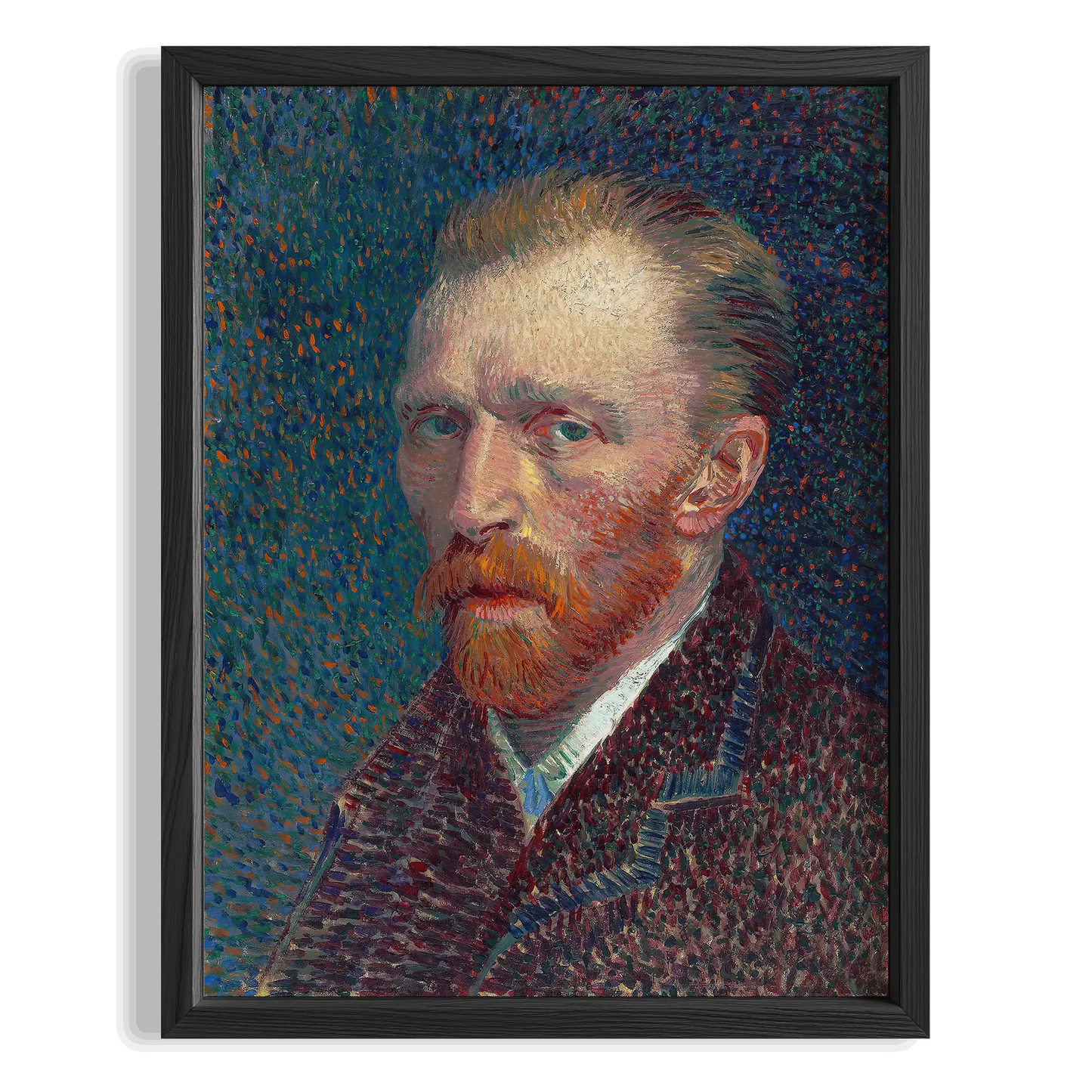 Kızıl Sakallı Adam - Vincent Van Gogh Ahşap Duvar Tablosu