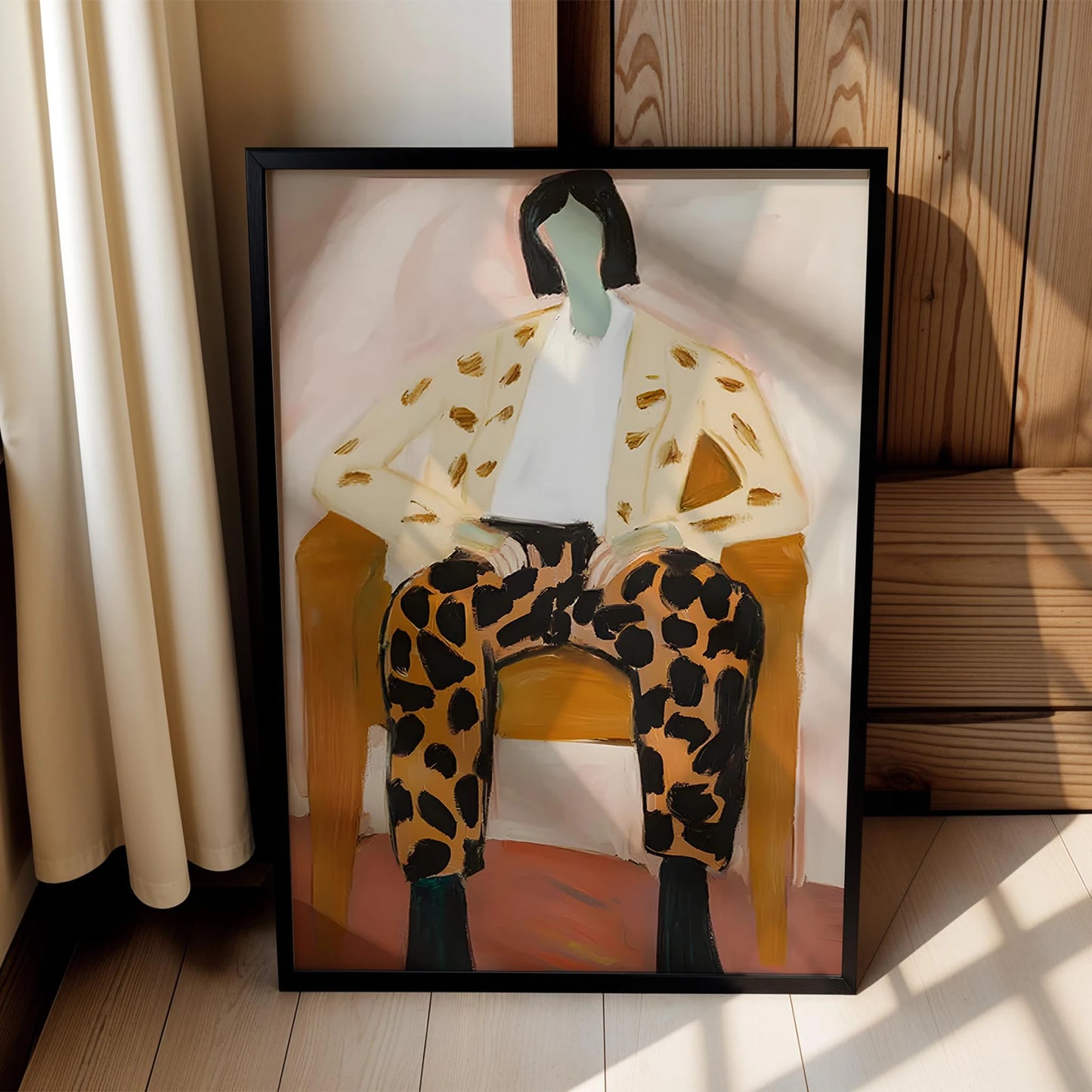 Moda Çalışması I - Benekli Pantolon