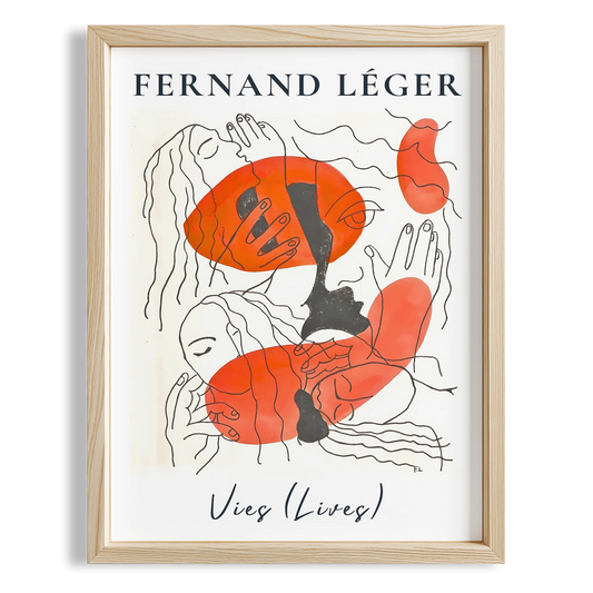 Fernand Leger XIII Duvar Tablosu