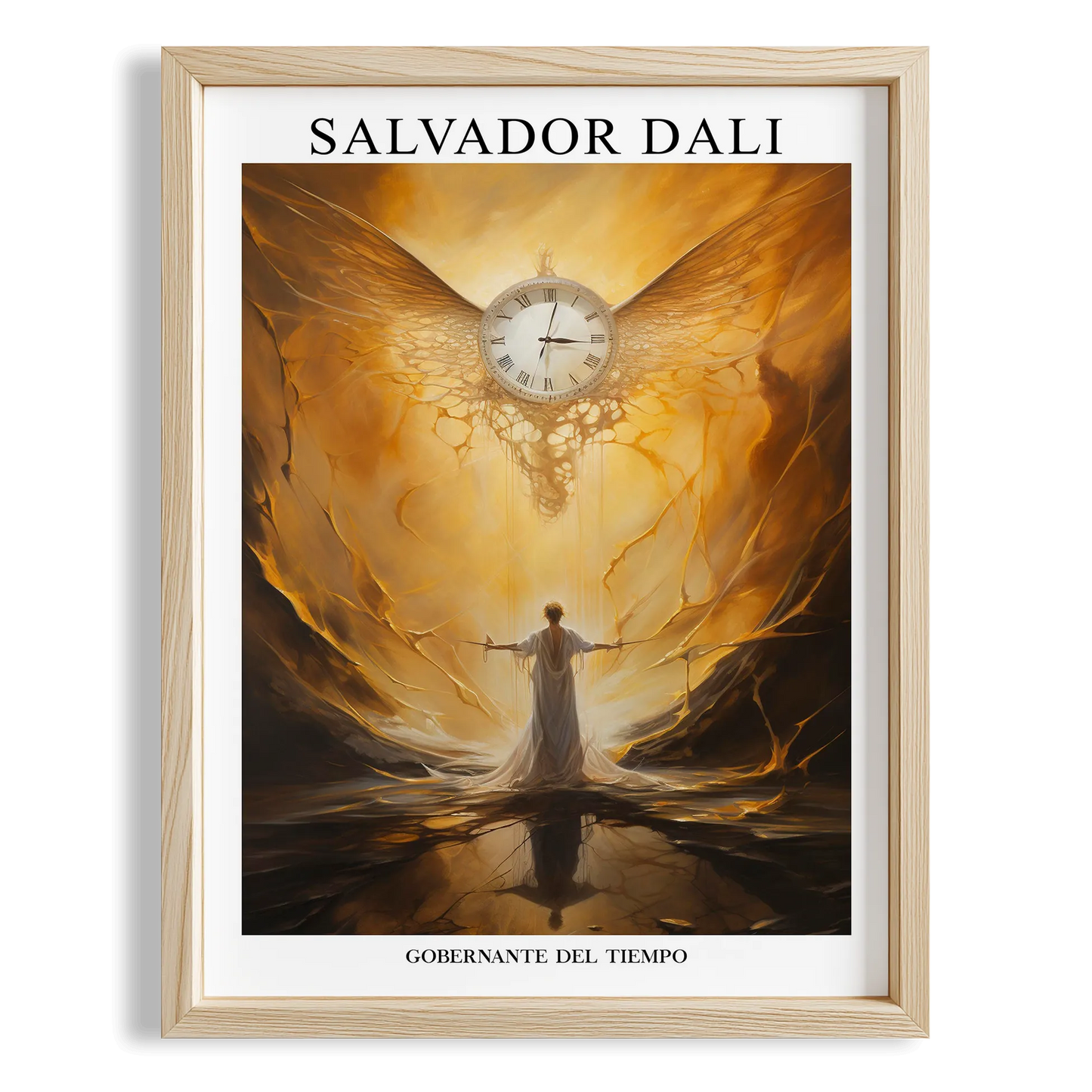 Işık Kapısı - Salvador Dali Ahşap Duvar Tablosu