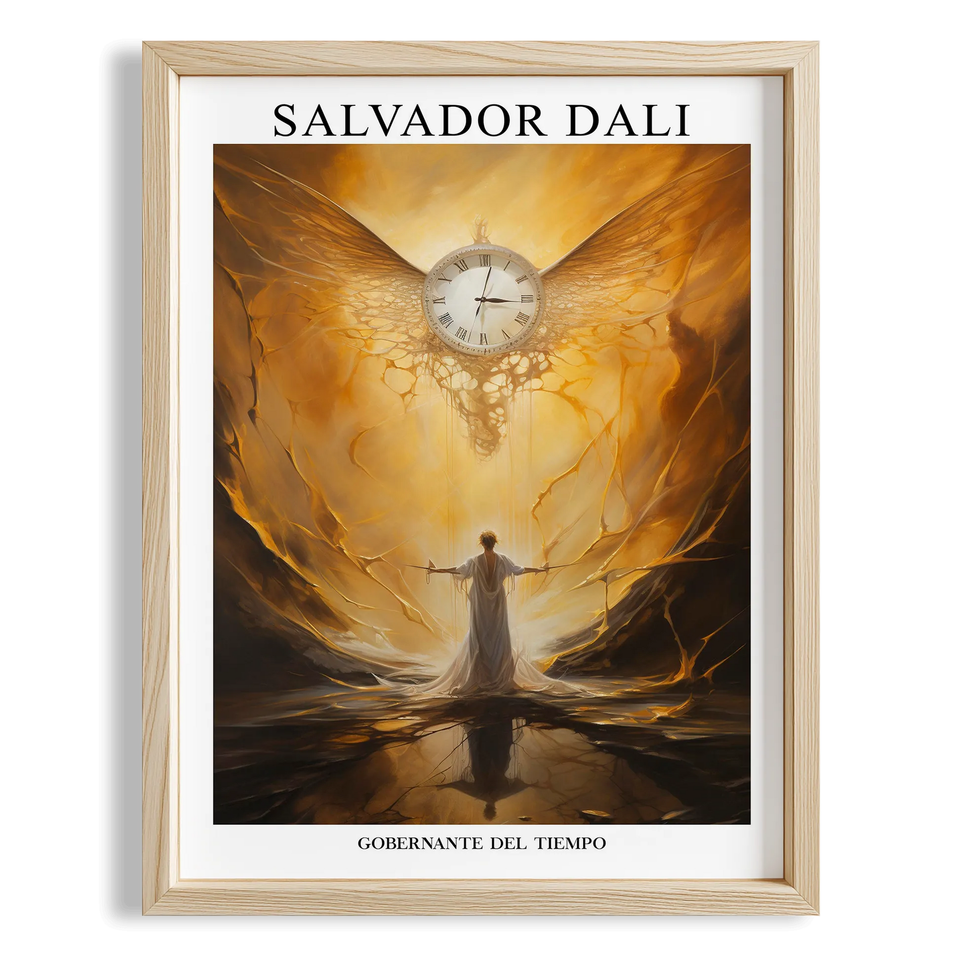 Işık Kapısı - Salvador Dali Ahşap Duvar Tablosu