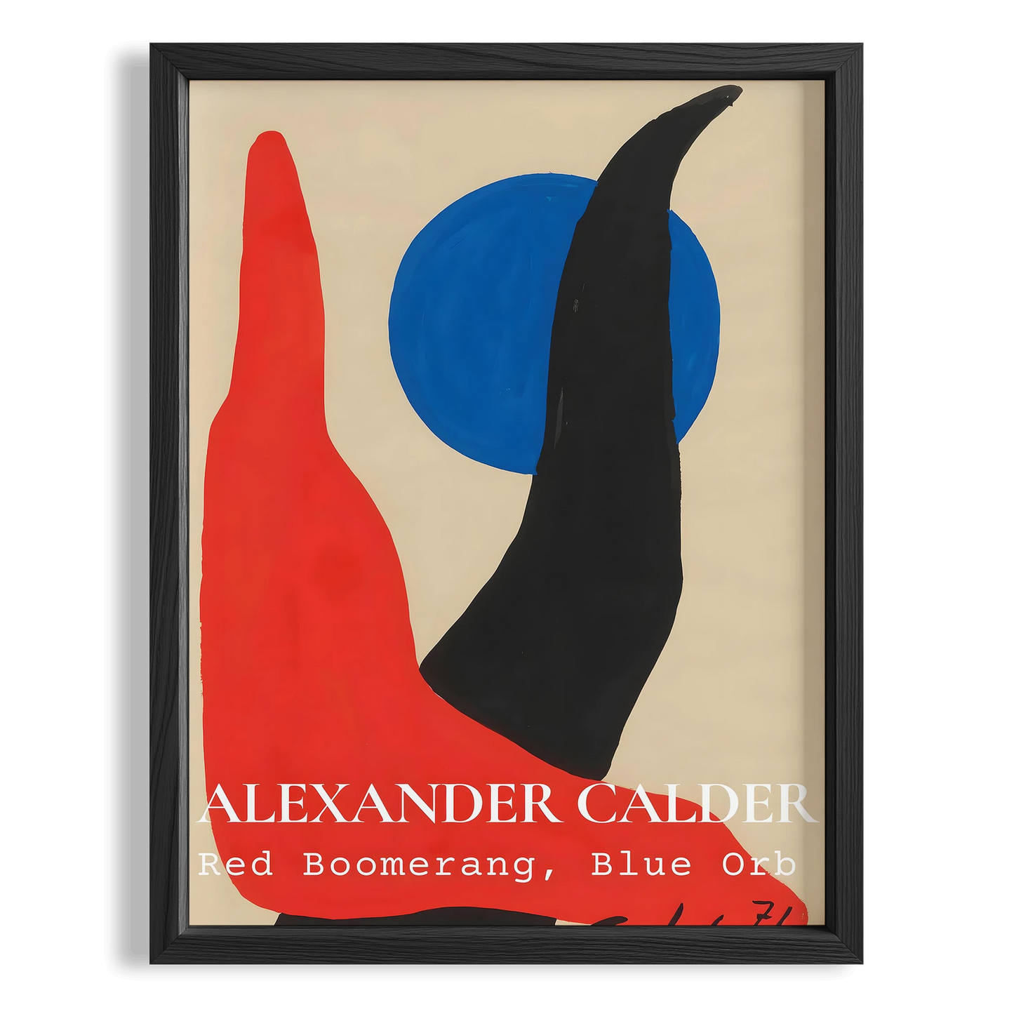 Alexander Sandy Calder XXIII Duvar Tablosu