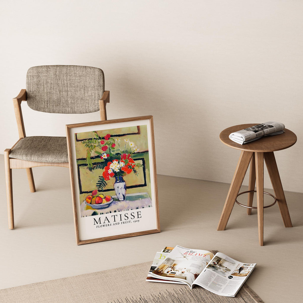Henri Matisse 33 Duvar Tablosu