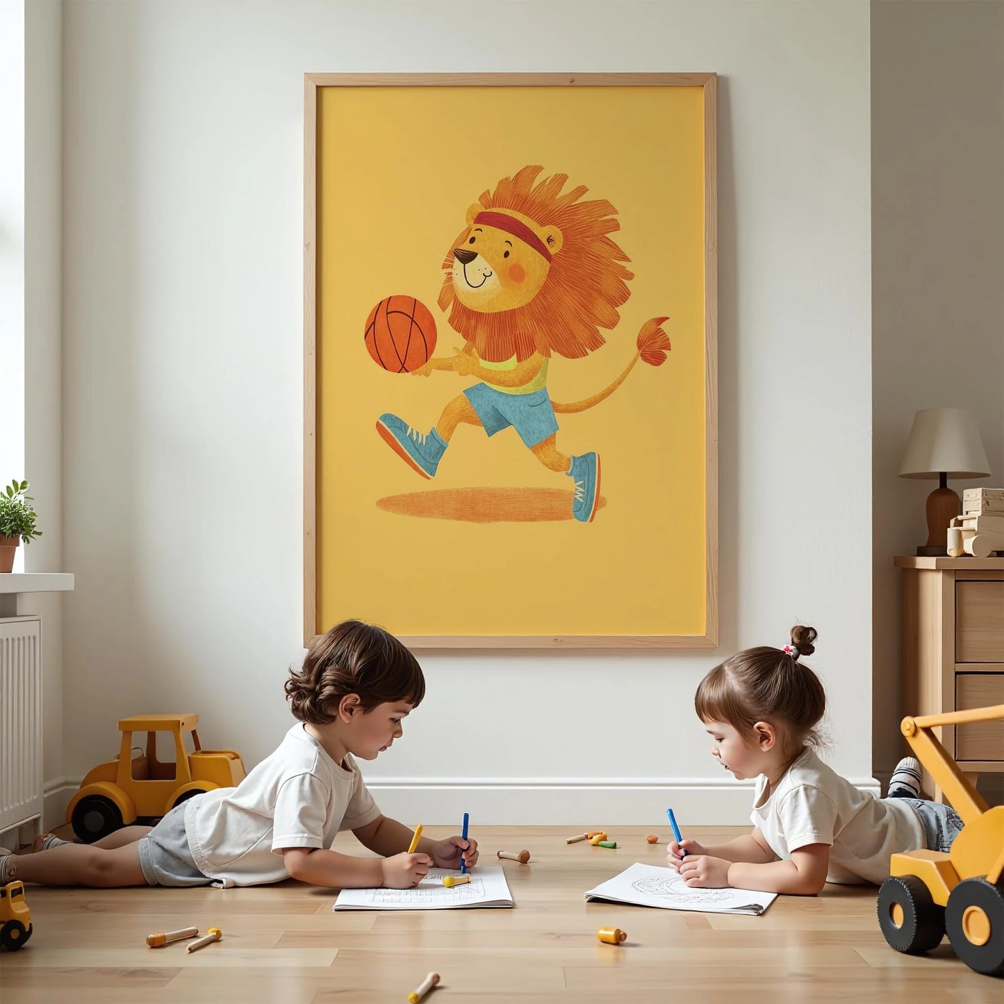 Basketbolcu Aslan - Sarı Fon