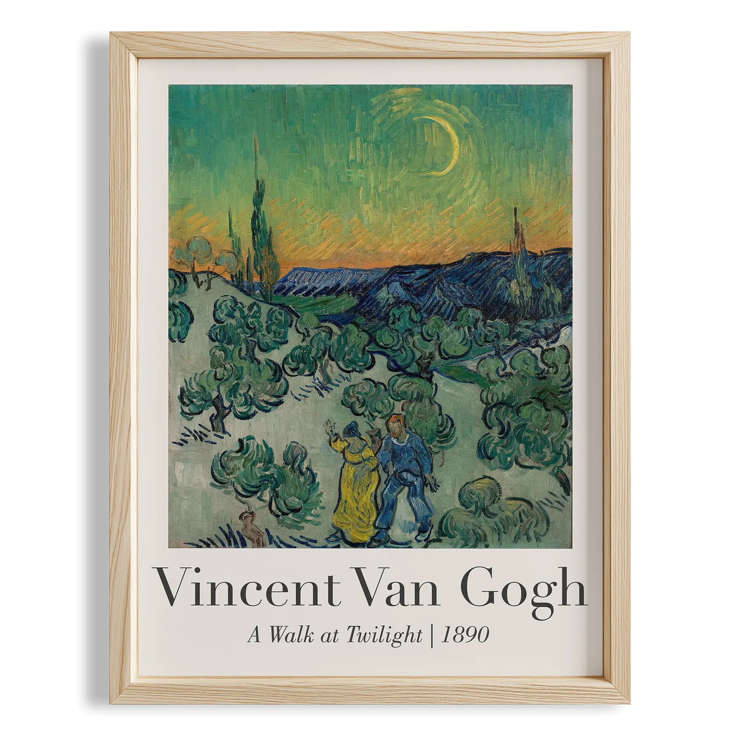 Arles'te Beyaz Ev - Vincent Van Gogh Ahşap Duvar Tablosu