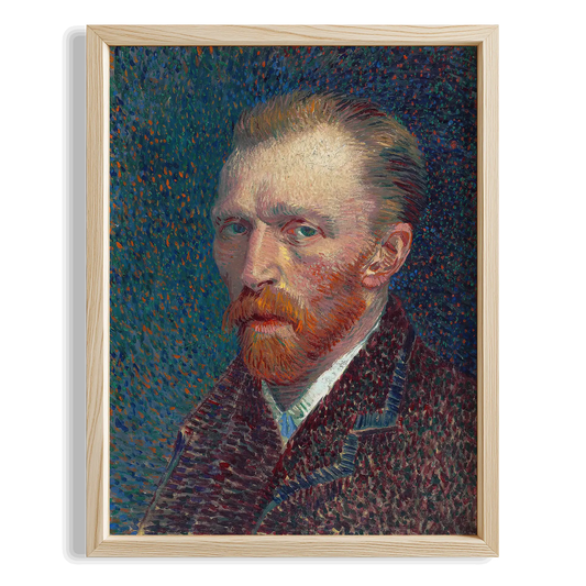 Kızıl Sakallı Adam - Vincent Van Gogh Ahşap Duvar Tablosu