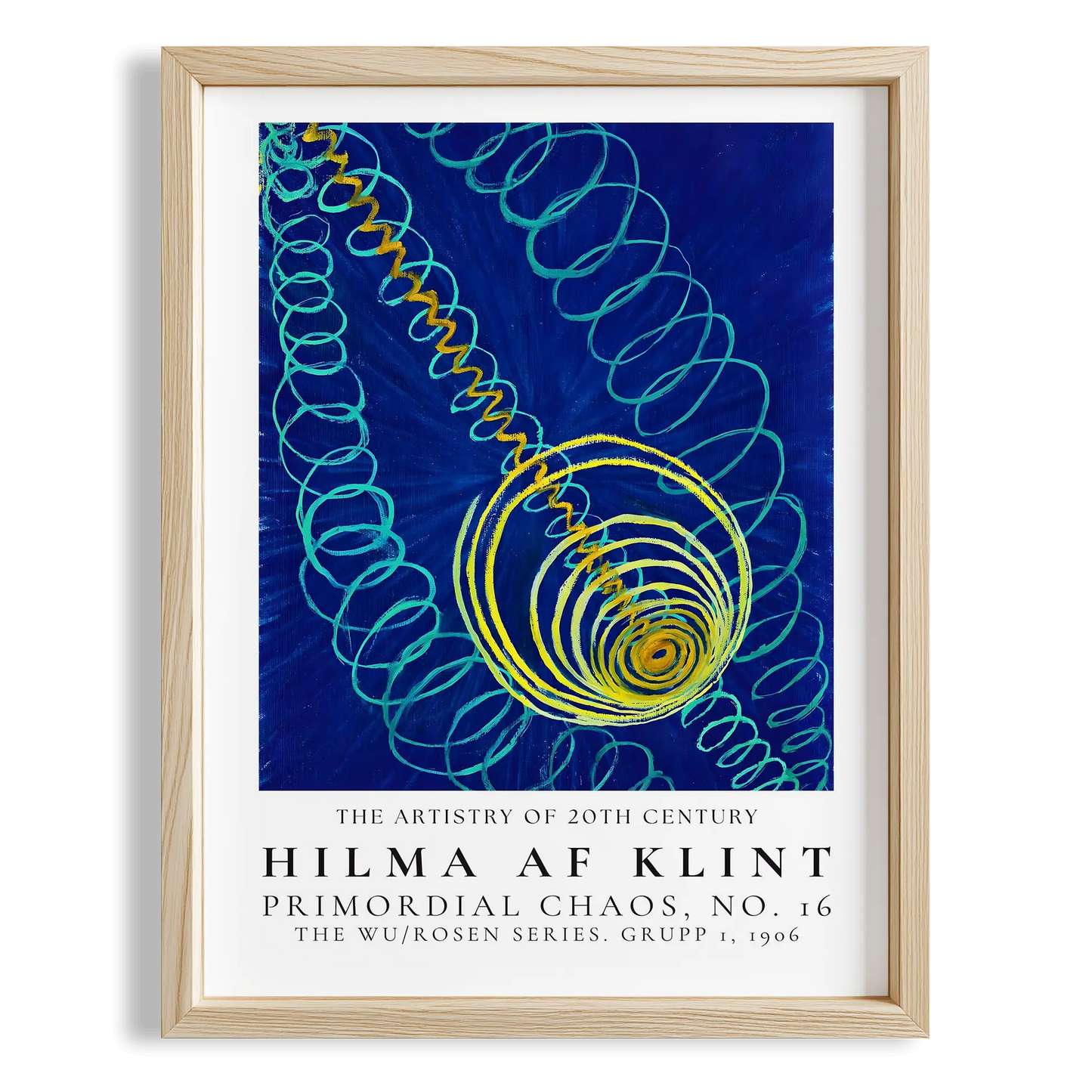 Hilma af Klint 45 Duvar Tablosu