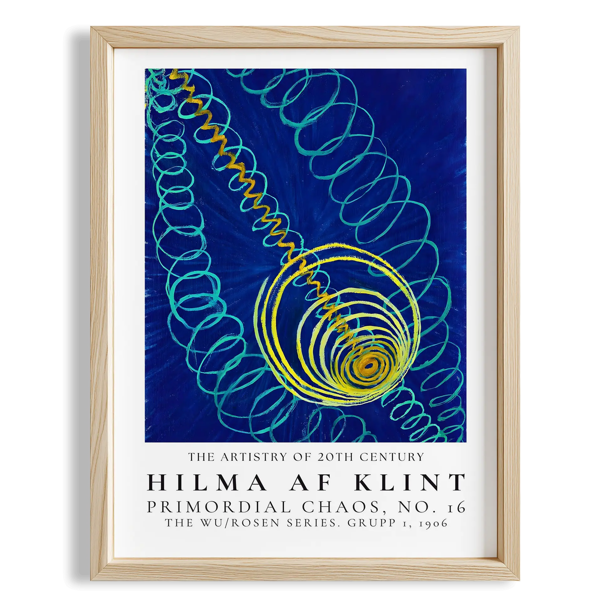 Hilma af Klint 45 Duvar Tablosu