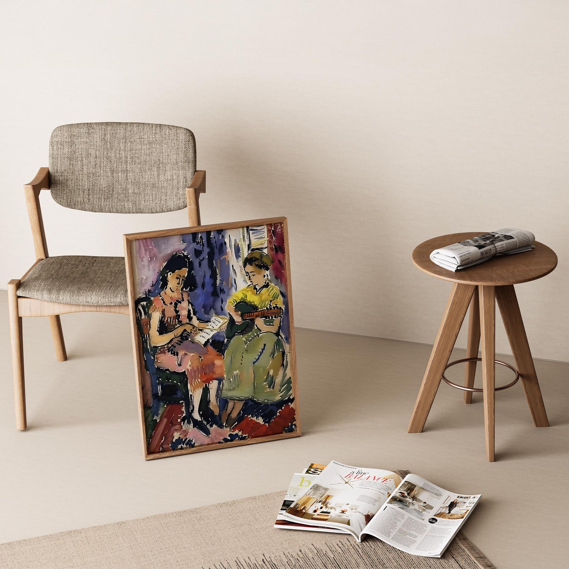 Henri Matisse 98 Duvar Tablosu