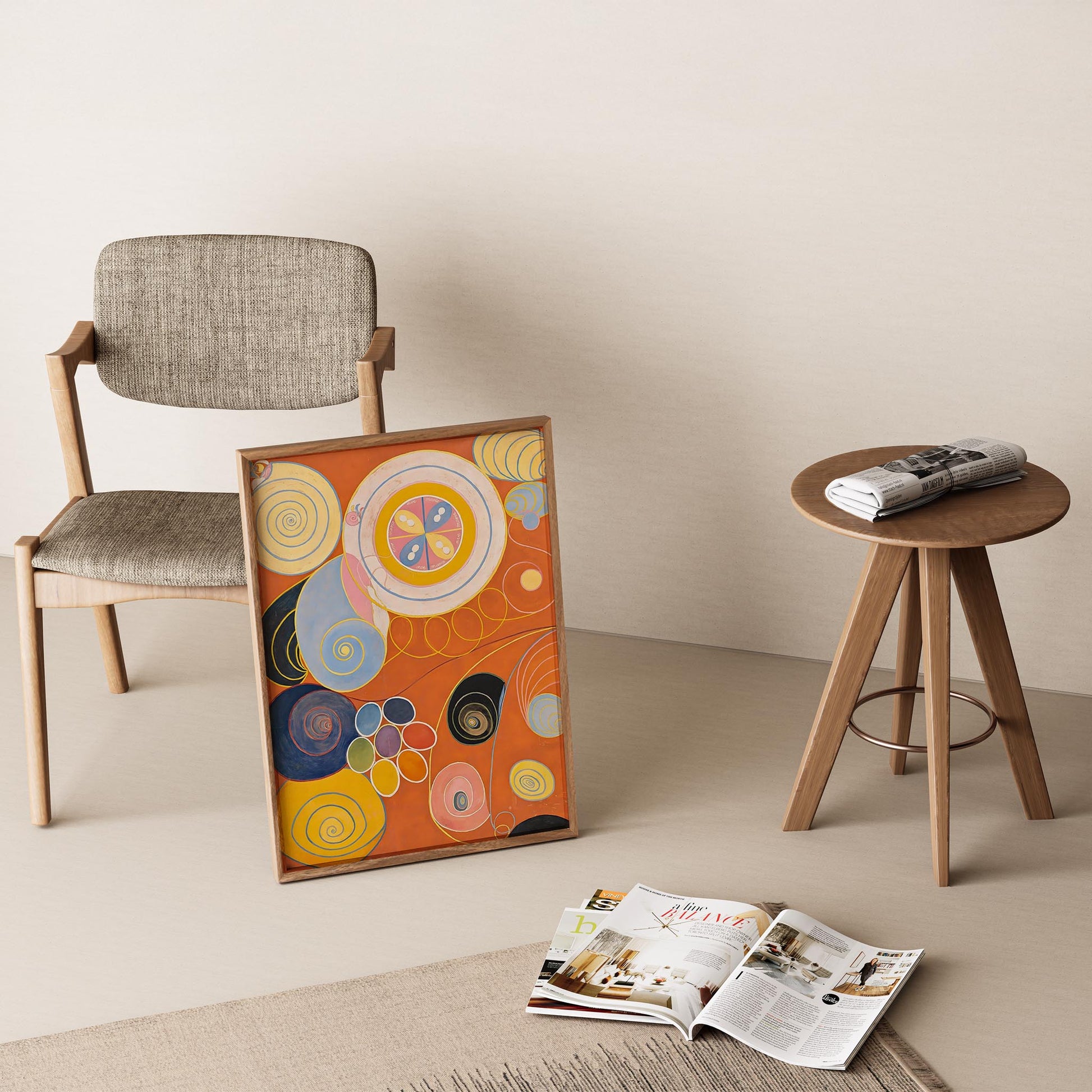 Hilma af Klint XI Duvar Tablosu