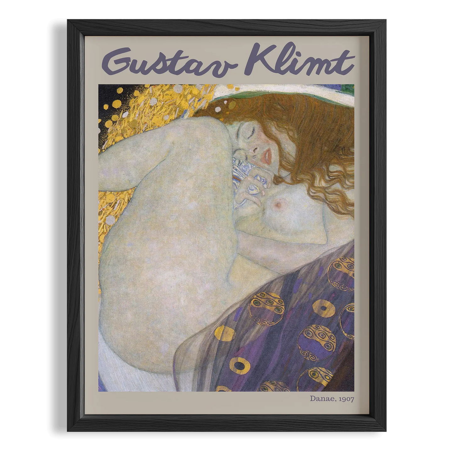 Öpücük - Gustav Klimt Ahşap Duvar Tablosu