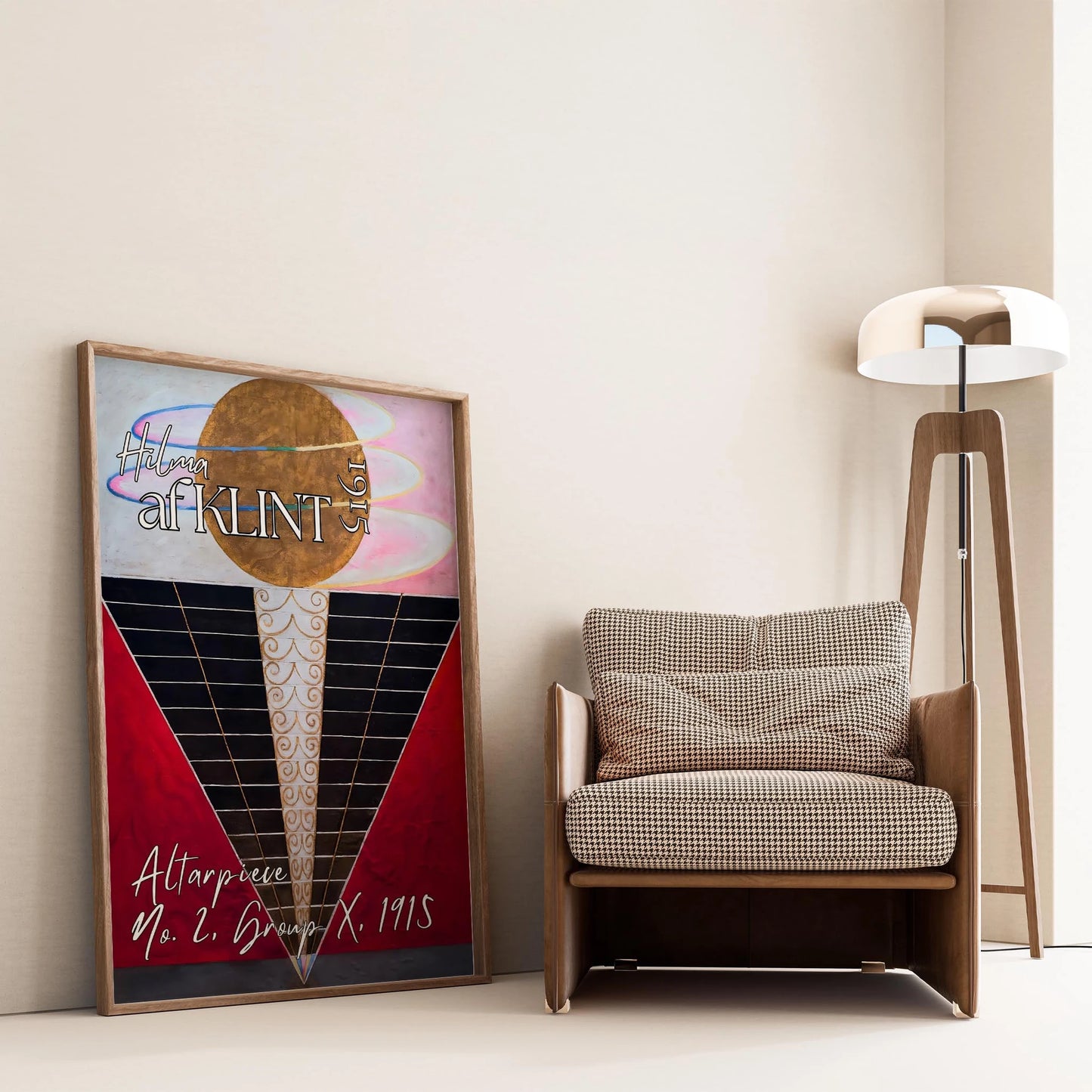Hilma af Klint XXI Duvar Tablosu