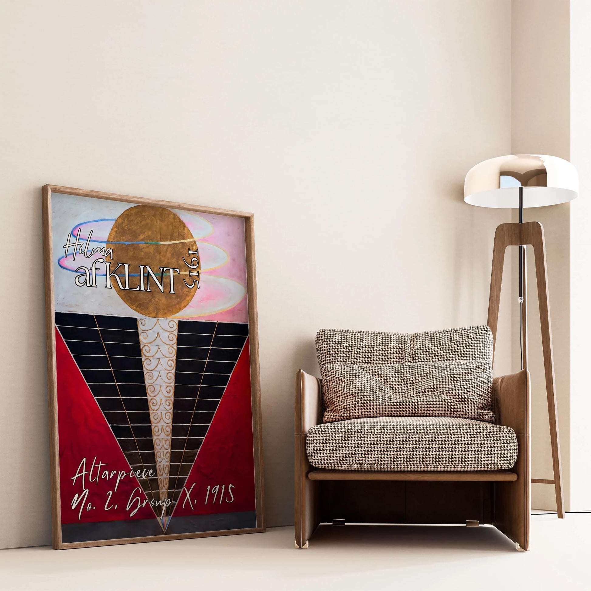 Hilma af Klint XXI Duvar Tablosu