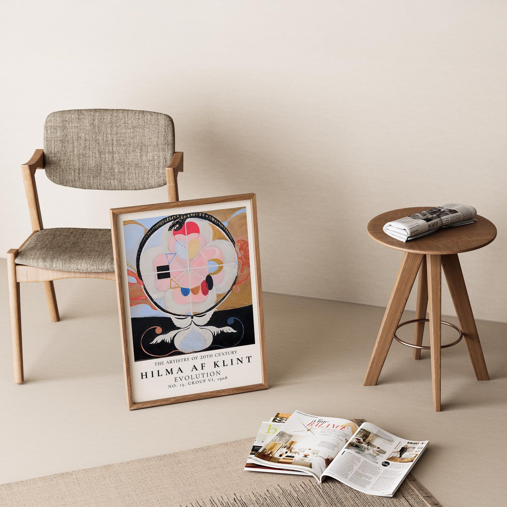 Hilma af Klint VIII Duvar Tablosu
