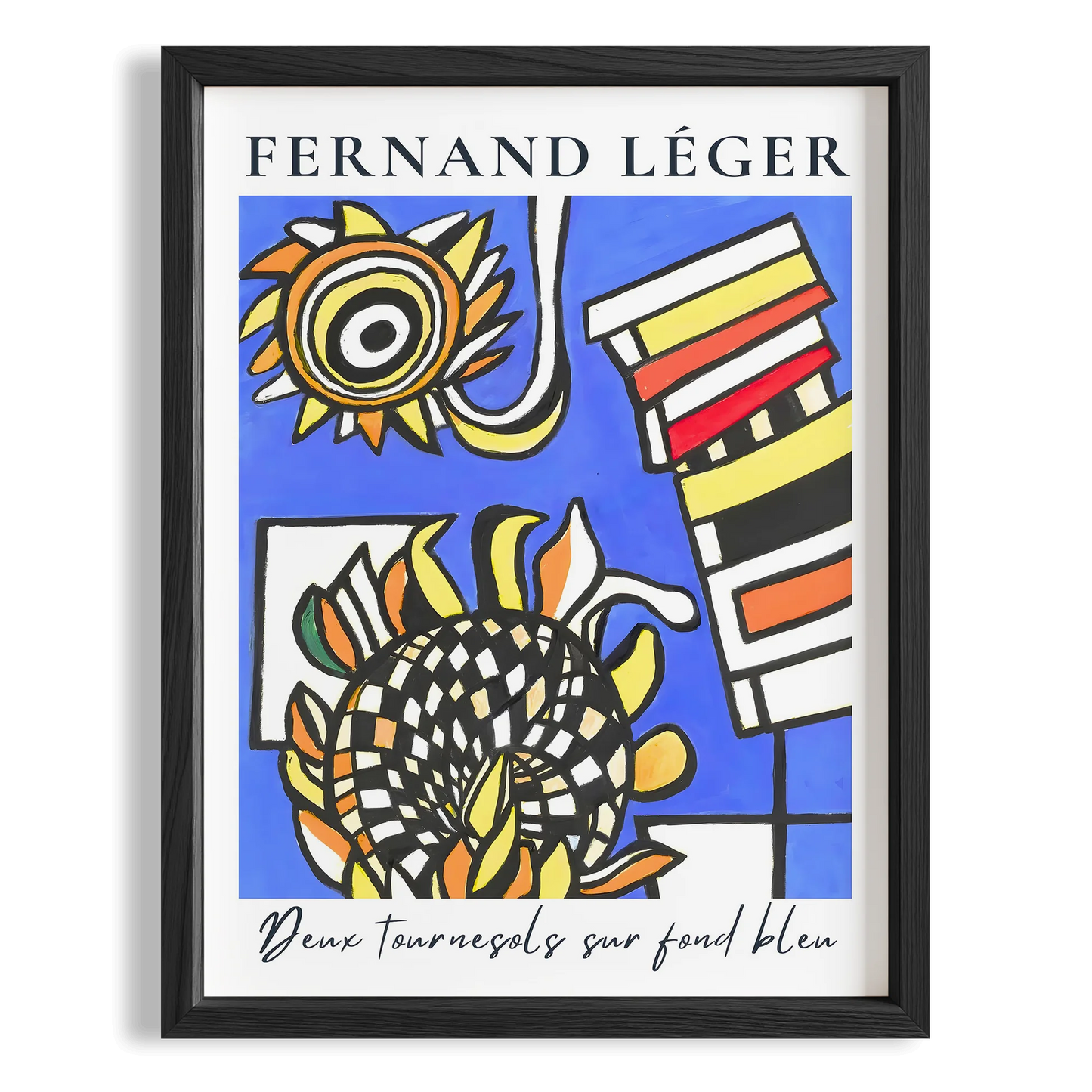 Fernand Leger XIX Duvar Tablosu
