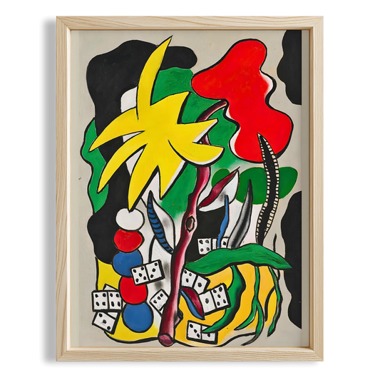 Fernand Leger 39 Duvar Tablosu