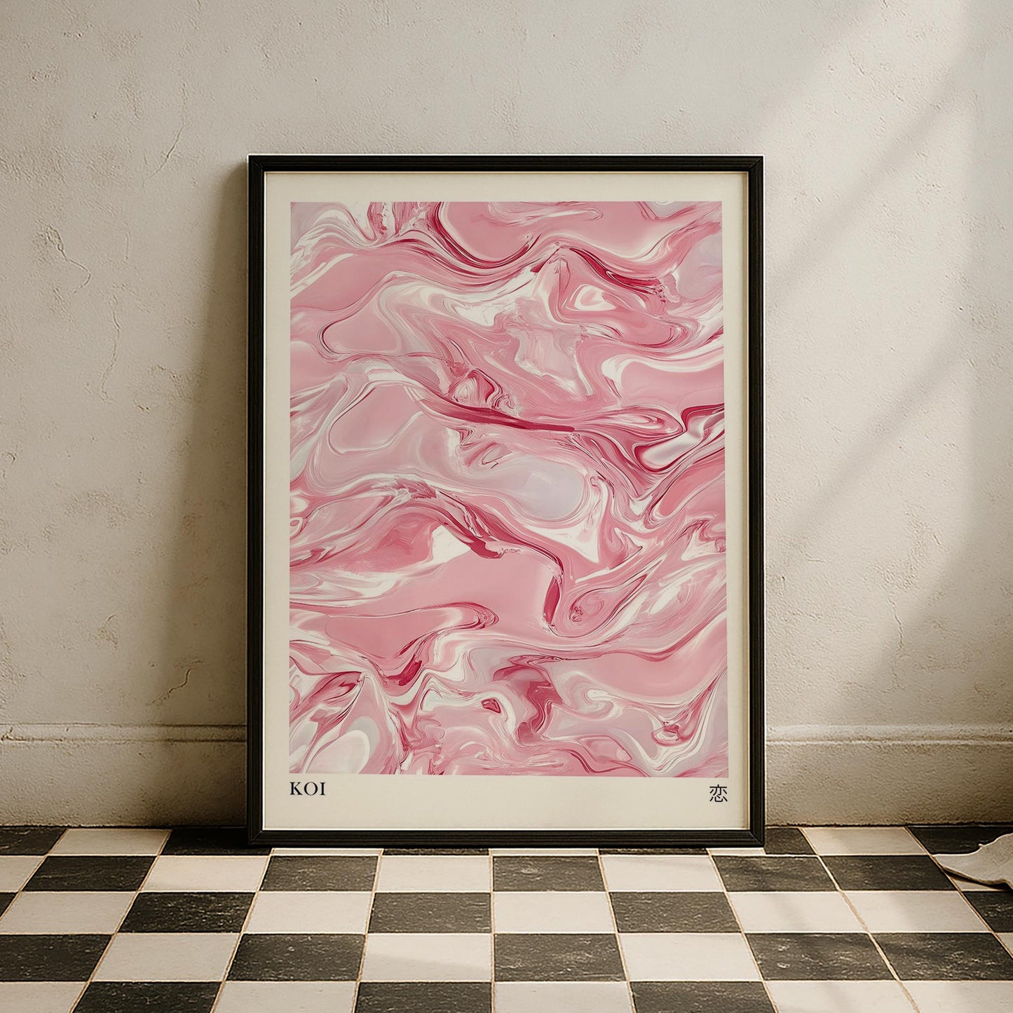Japandi Pembe I - Aşk