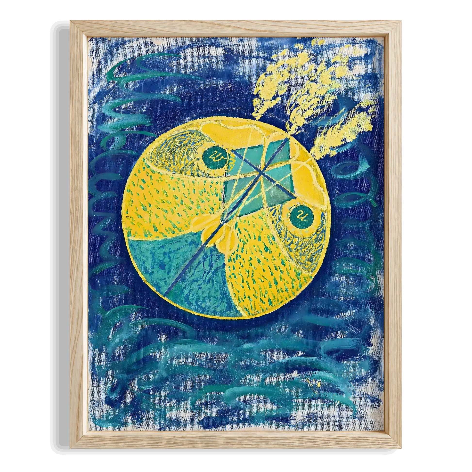 Hilma af Klint XVII Duvar Tablosu