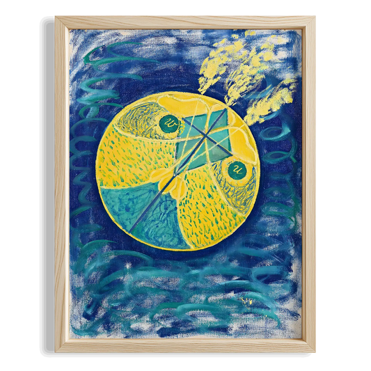 Hilma af Klint XVII Duvar Tablosu
