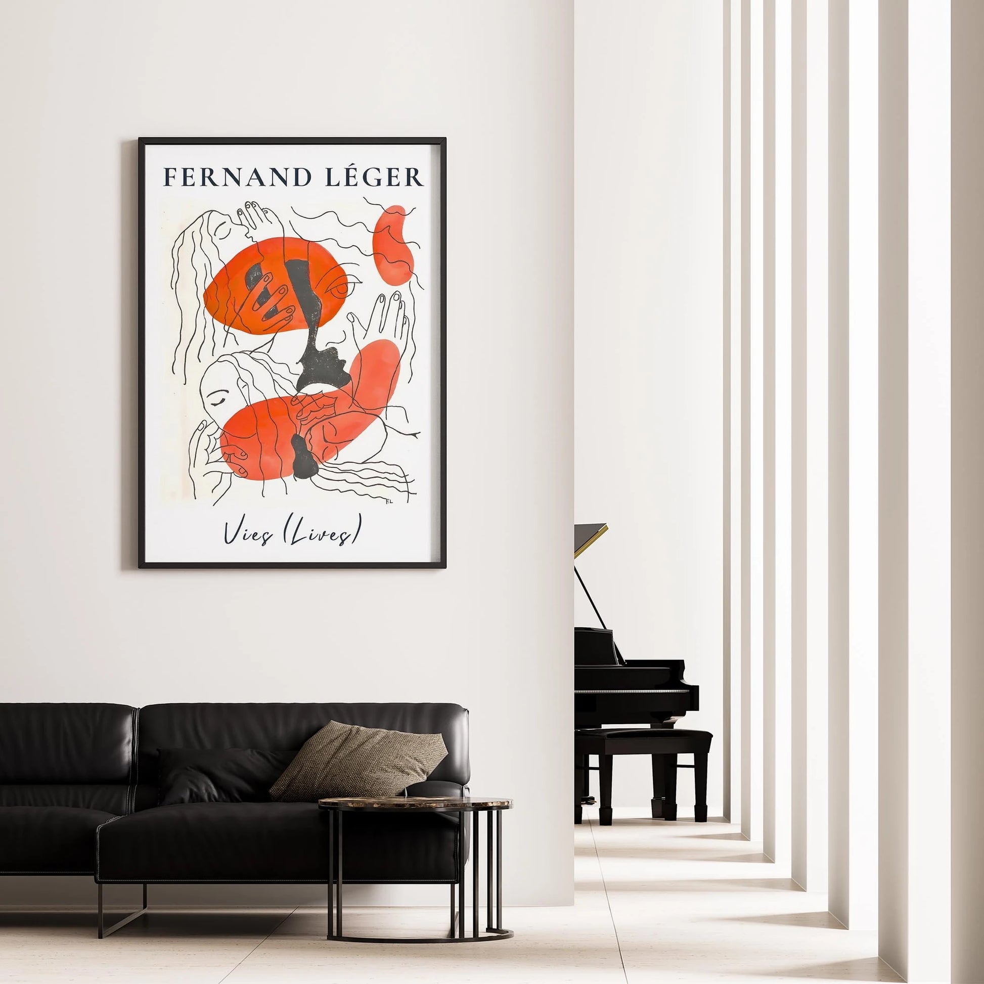 Fernand Leger XIII Duvar Tablosu