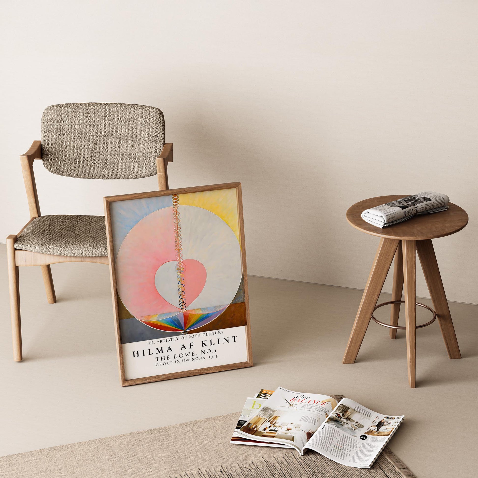 Hilma af Klint XV Duvar Tablosu