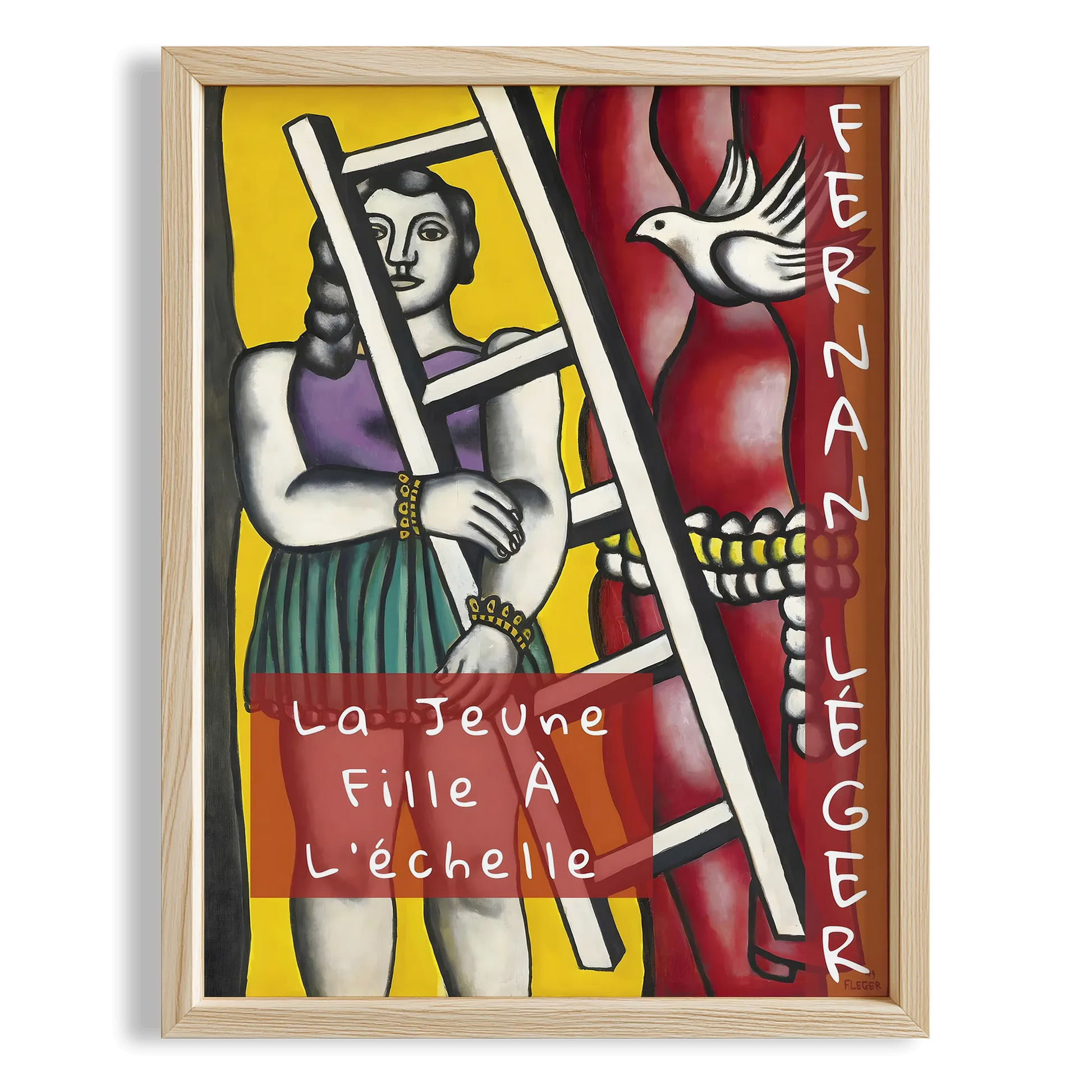 Fernand Leger XVIII Duvar Tablosu
