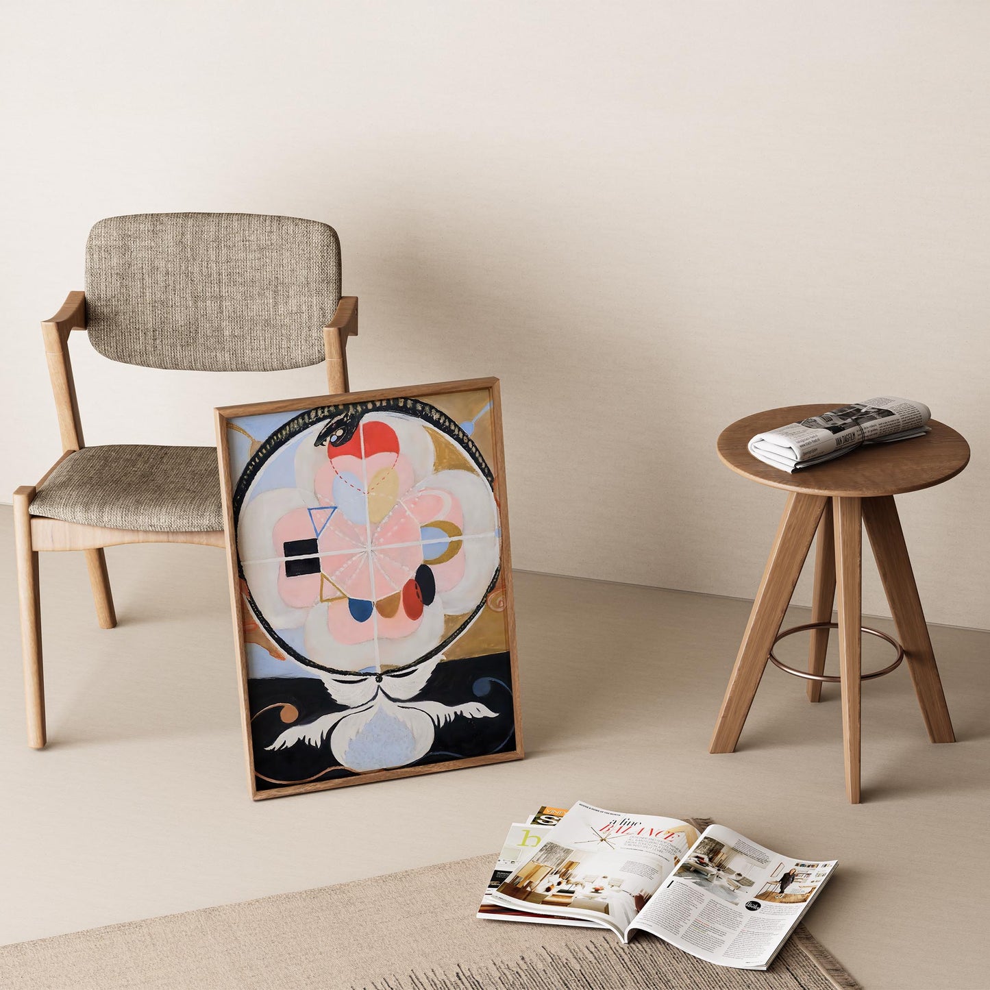 Hilma af Klint XXIII Duvar Tablosu
