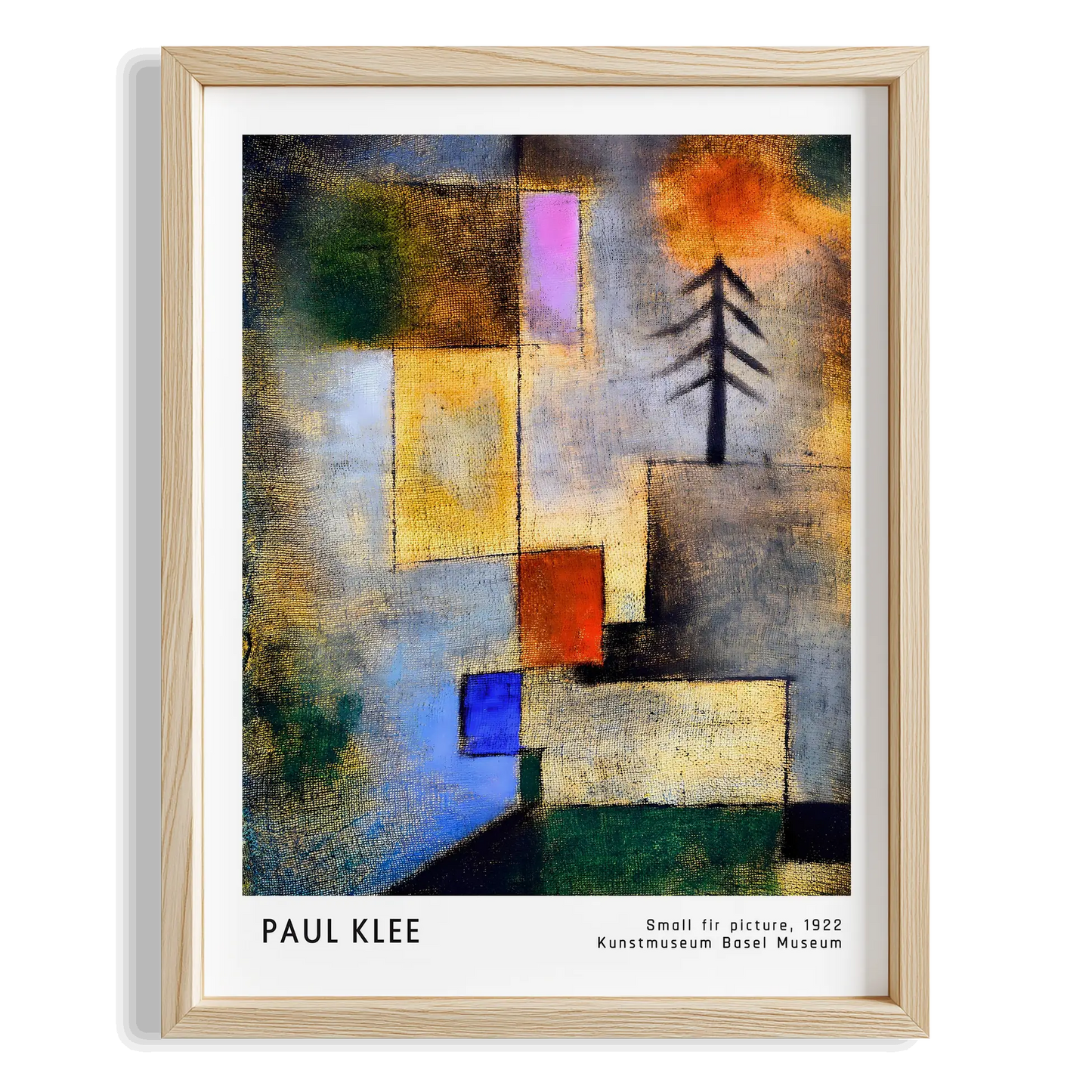 Paul Klee Küçük Ladin Resmi 1922 Suluboya I Duvar Tablosu