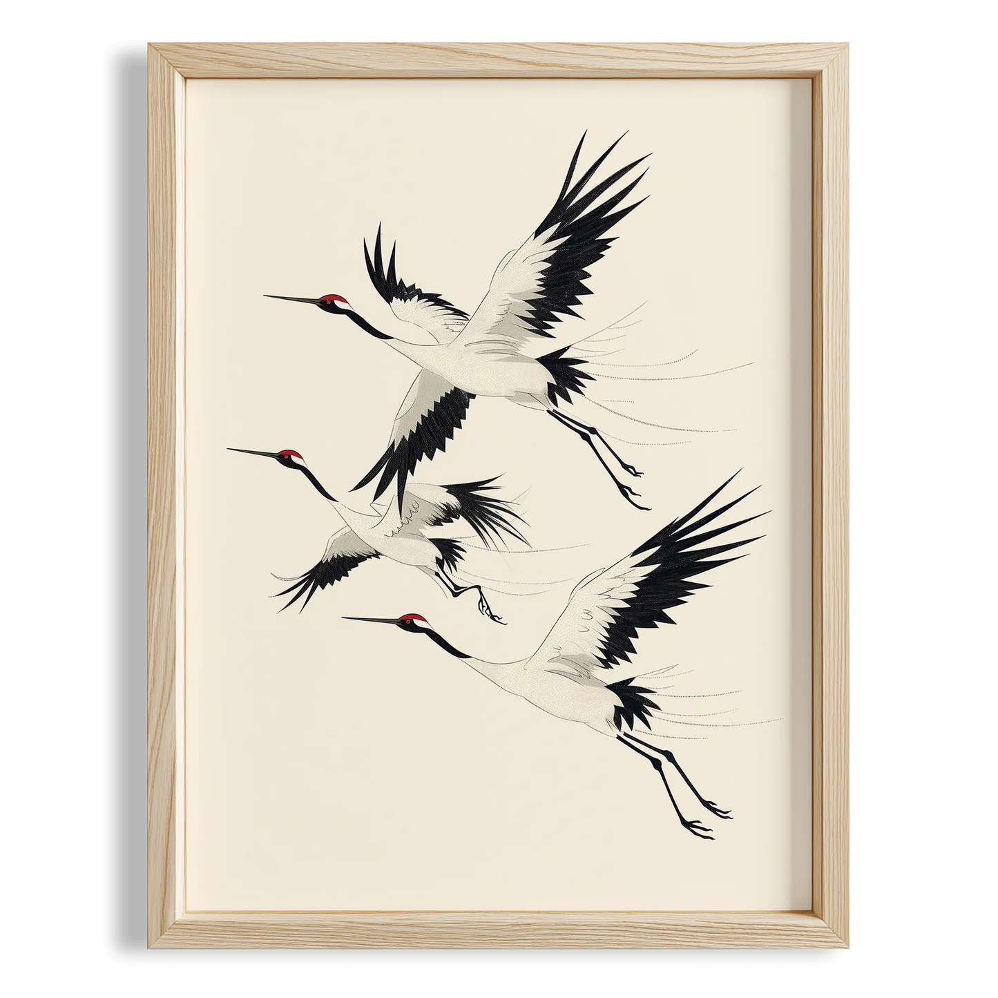 Minimalist Balıkçıl Kuşları