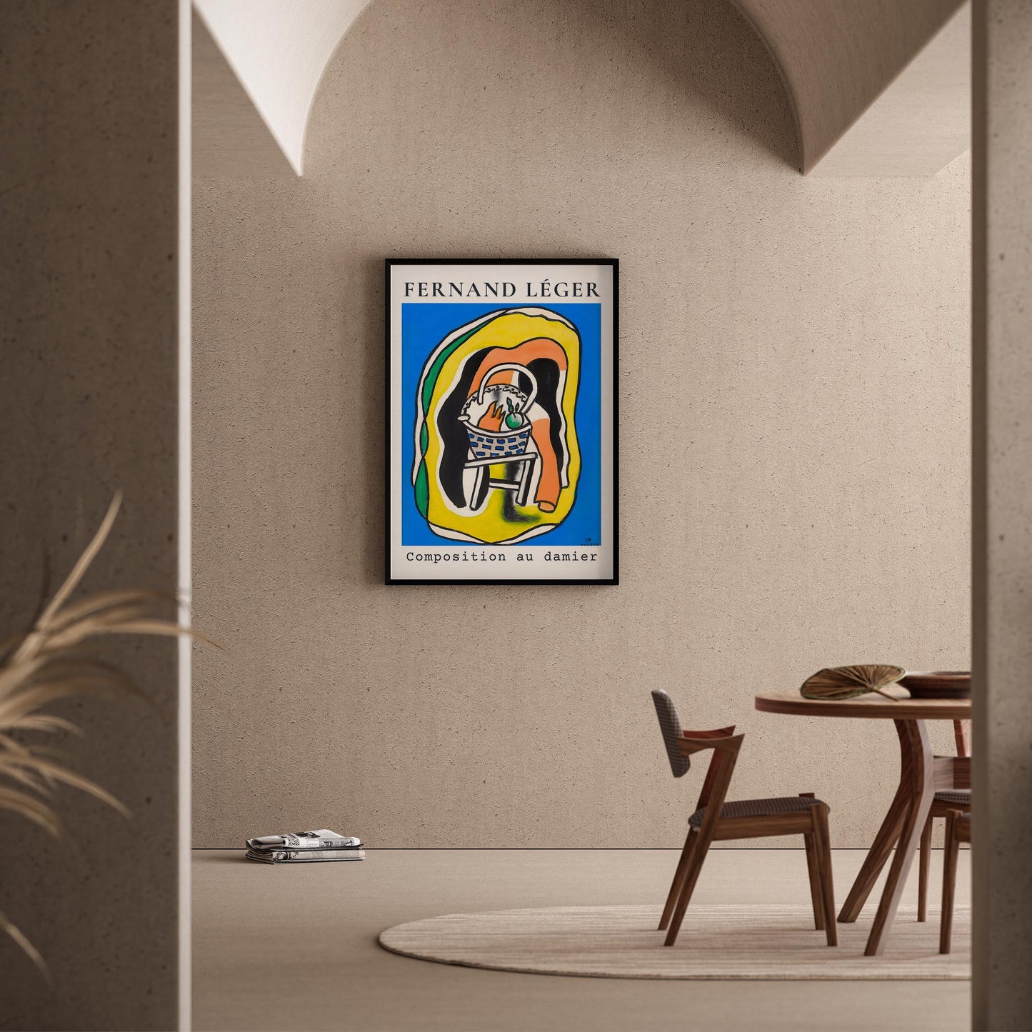 Fernand Leger XV Duvar Tablosu