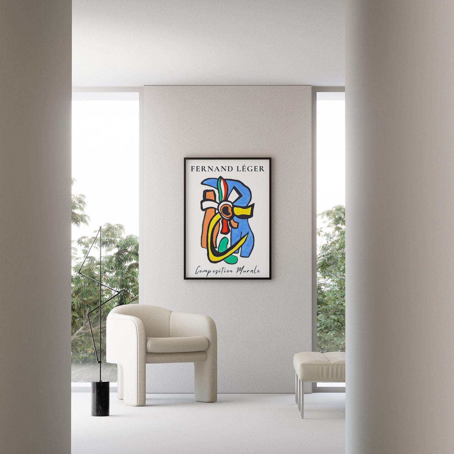 Fernand Leger 42 Duvar Tablosu