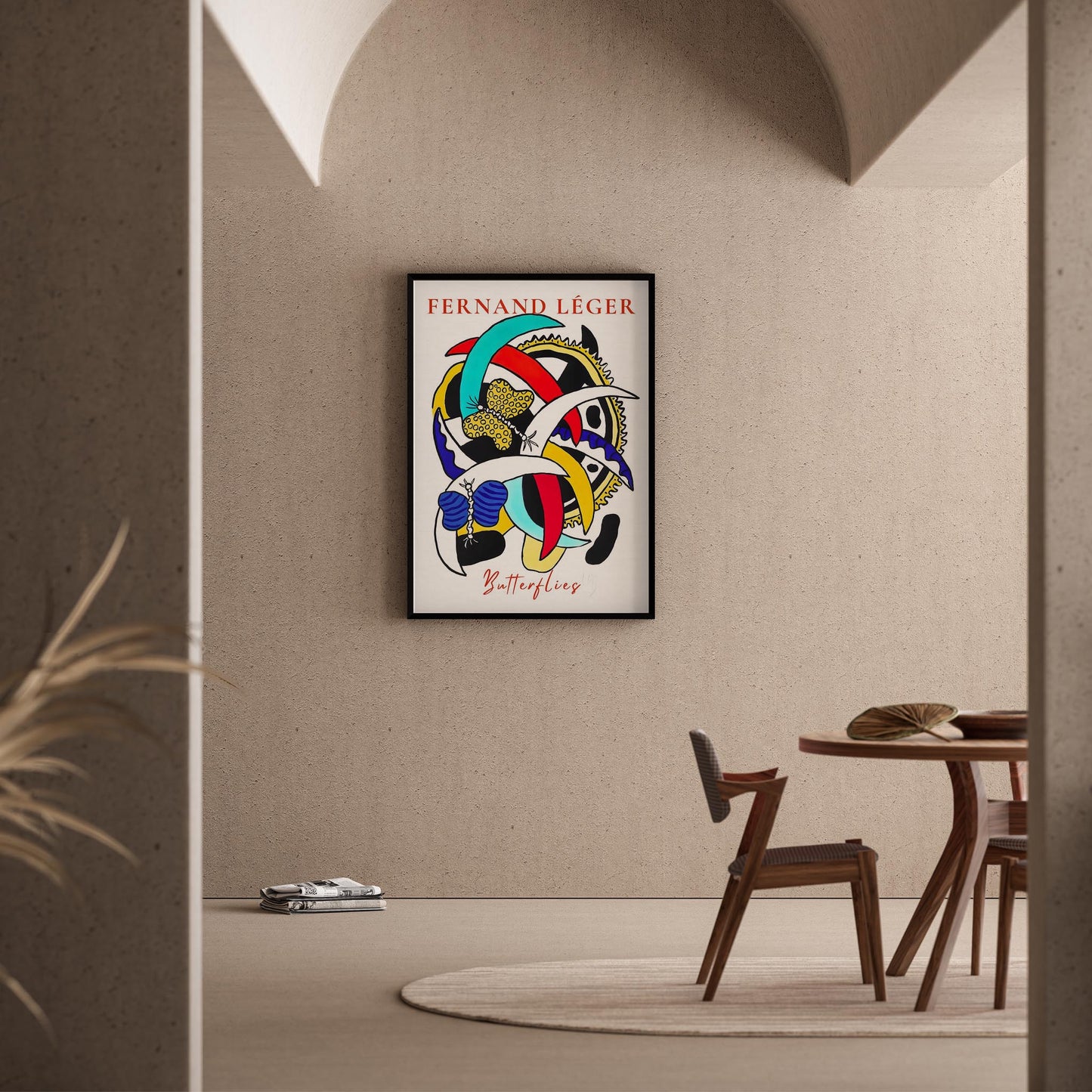 Fernand Leger VI Duvar Tablosu