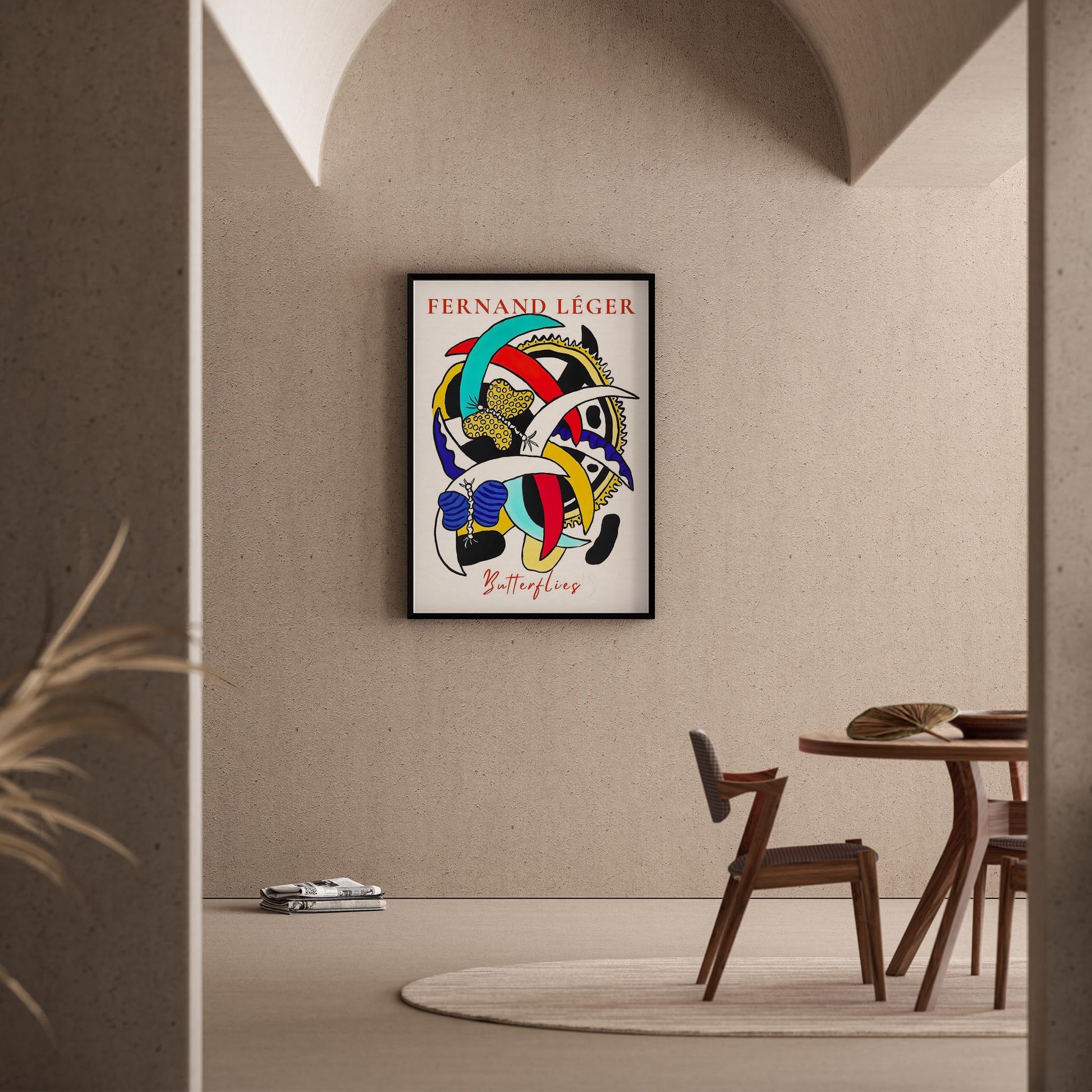 Fernand Leger VI Duvar Tablosu
