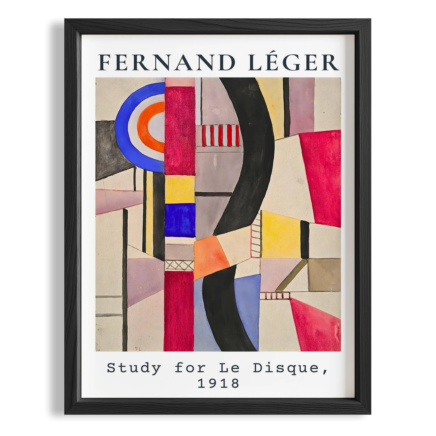 Fernand Leger XXVIII Duvar Tablosu