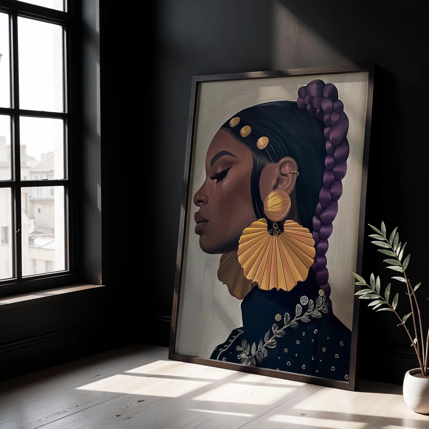 Afro Silüet II