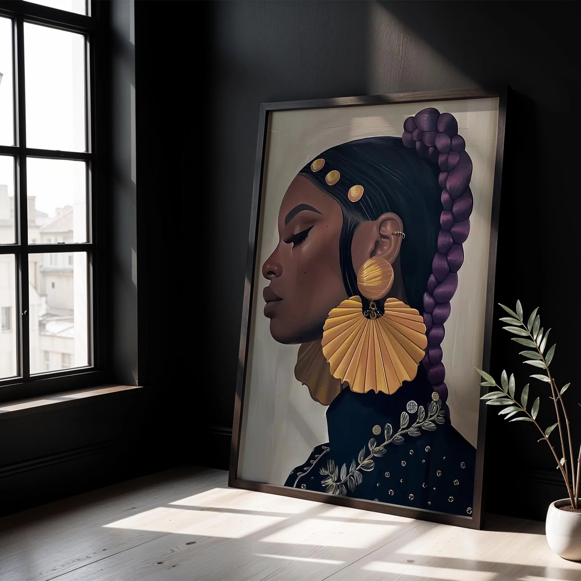 Afro Silüet II