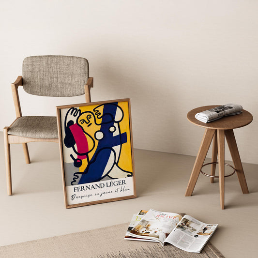Fernand Leger XXVI Duvar Tablosu