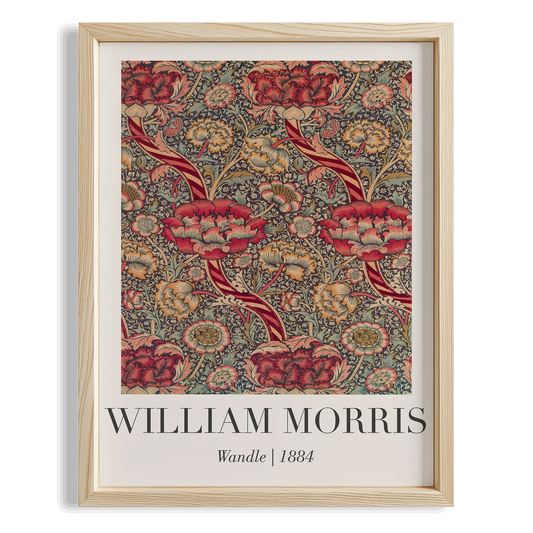 Meyve Deseni - William Morris Ahşap Duvar Tablosu