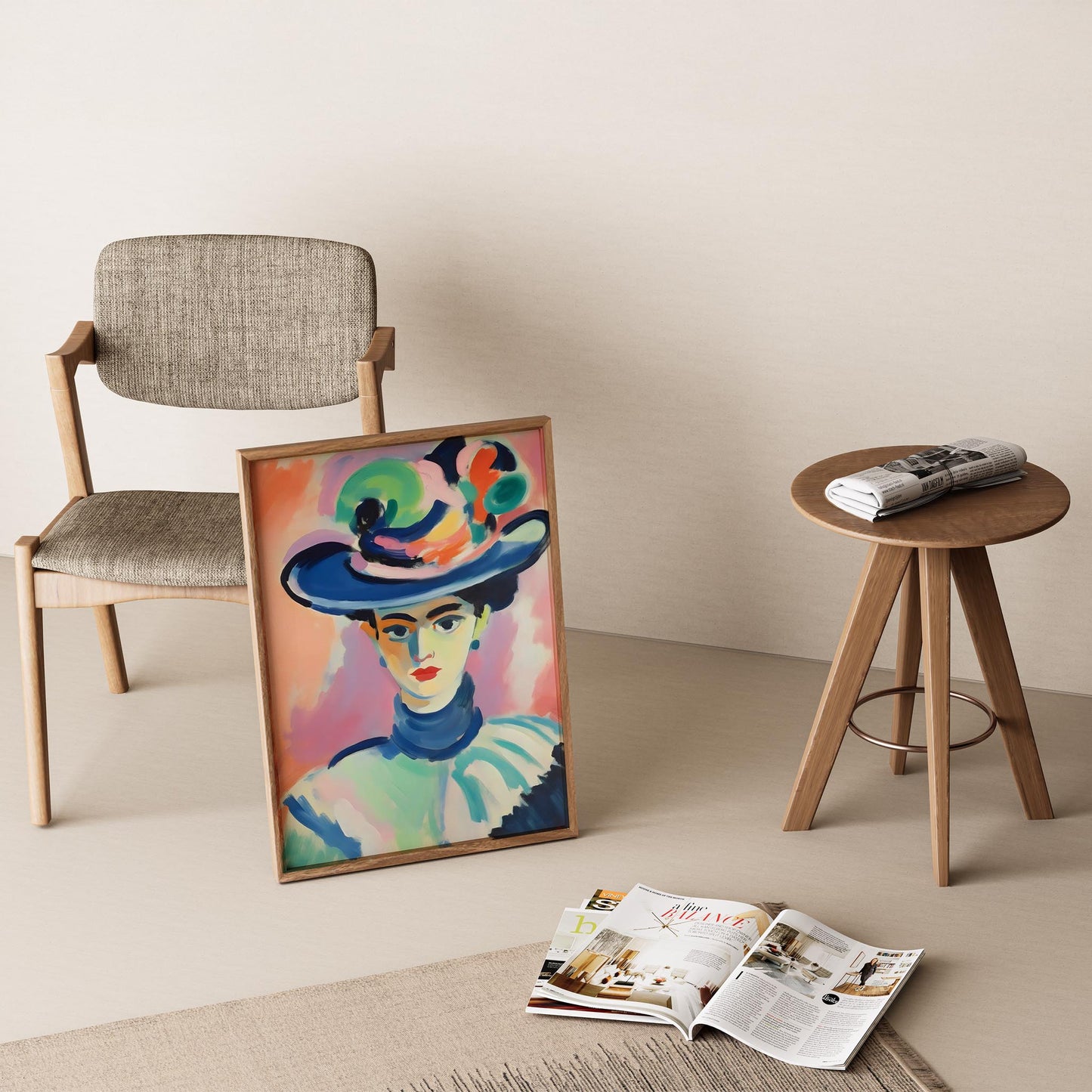 Henri Matisse 89 Duvar Tablosu