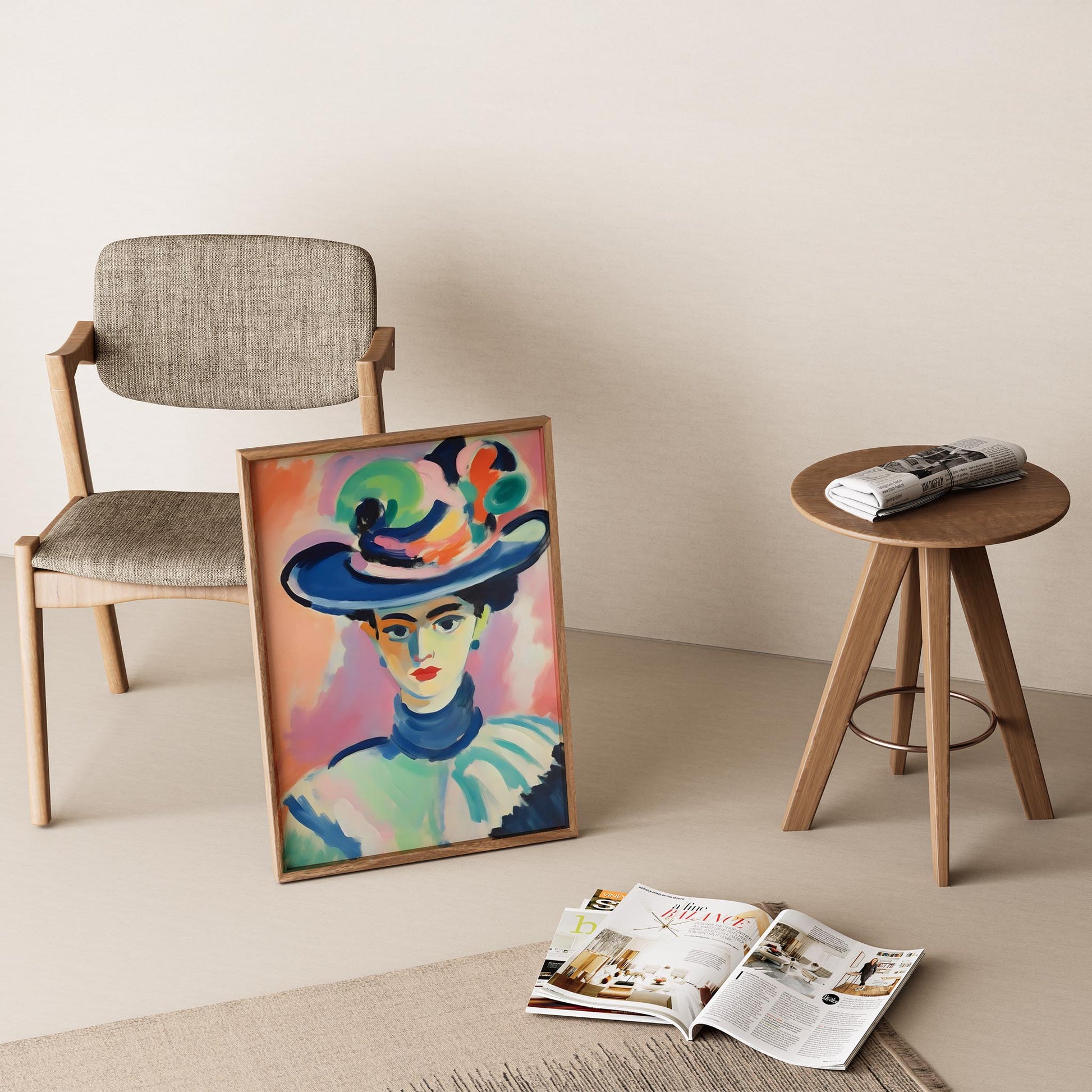 Henri Matisse 89 Duvar Tablosu