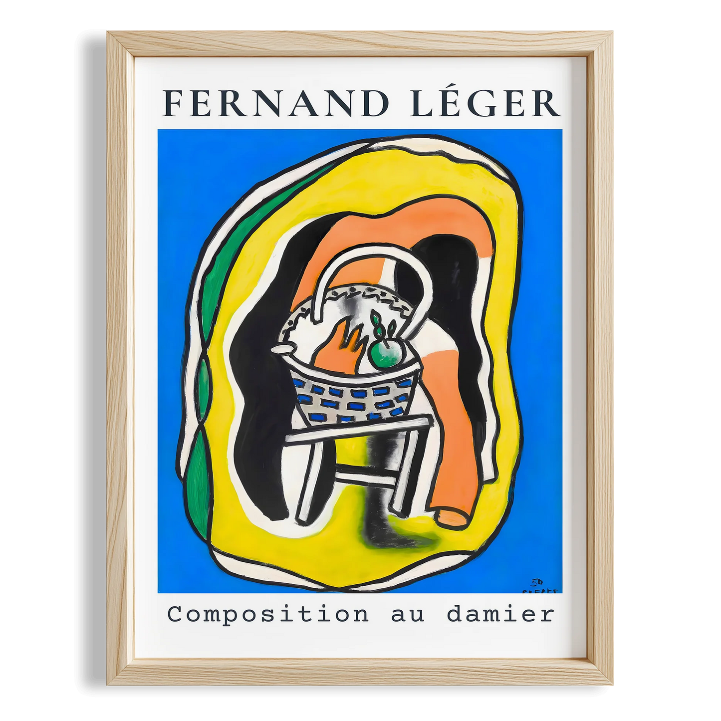 Fernand Leger XV Duvar Tablosu