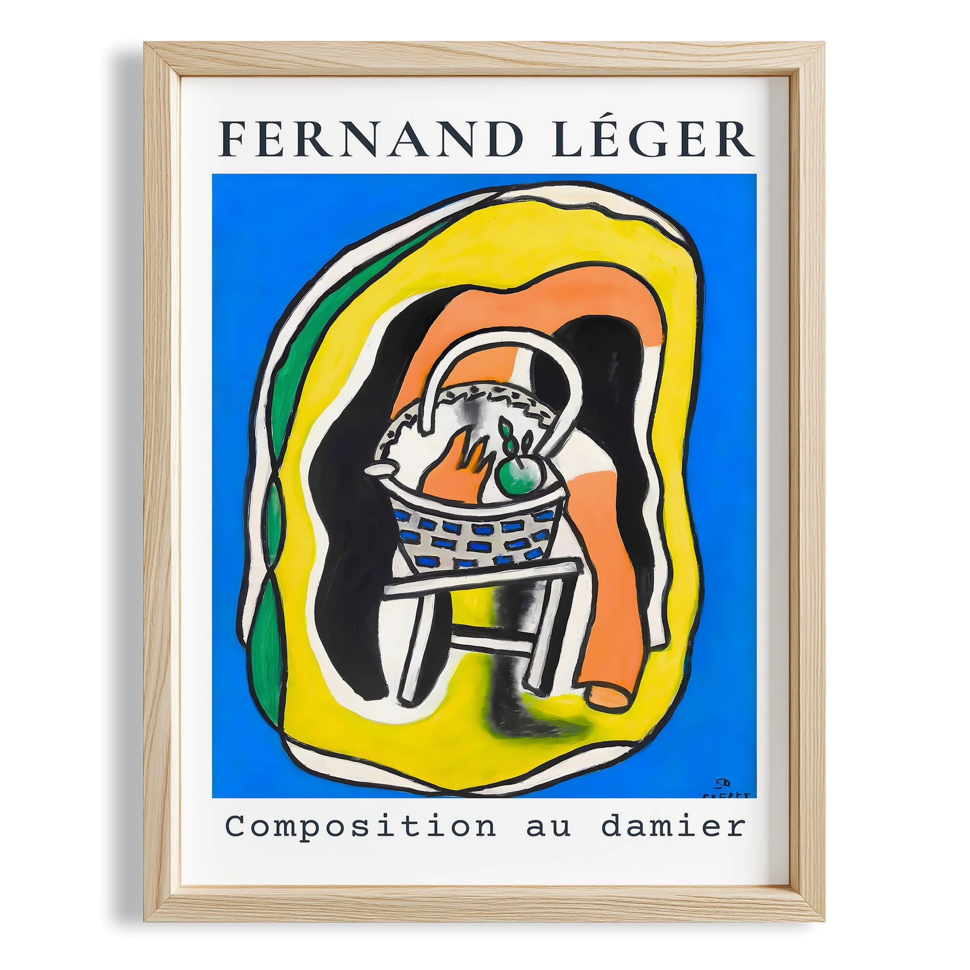 Fernand Leger XV Duvar Tablosu
