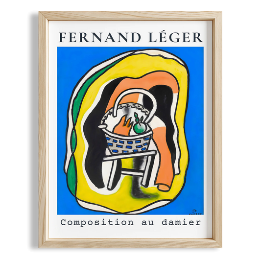 Fernand Leger XV Duvar Tablosu