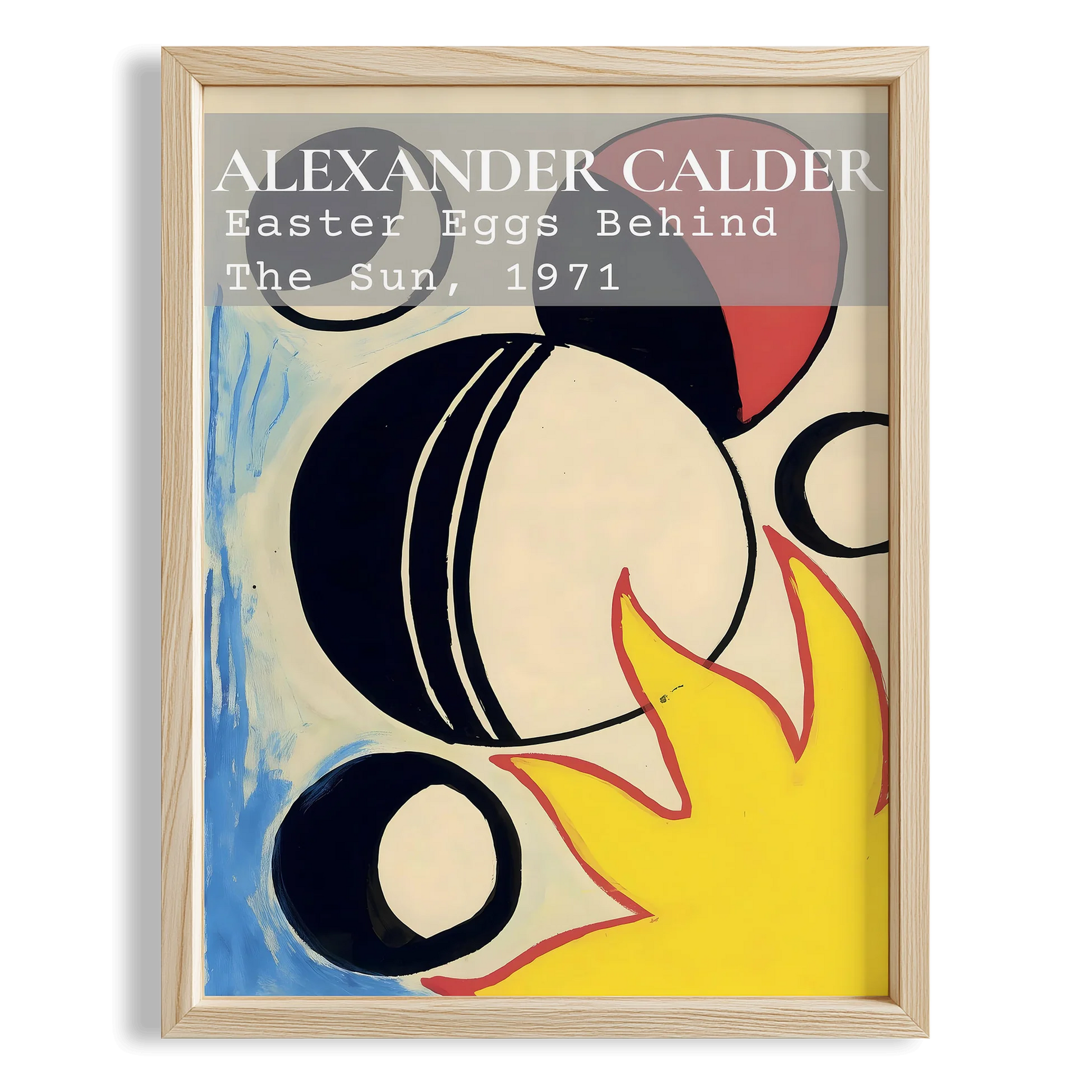Alexander Sandy Calder VIII Duvar Tablosu