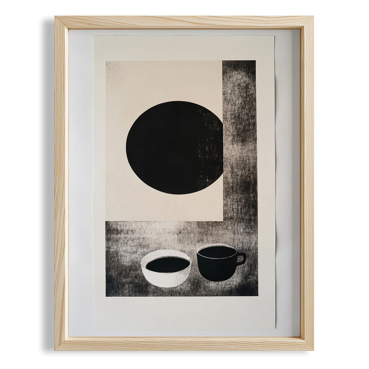 Zen Çay Seremonisi Minimal Japon Stil - Duvar Tablosu