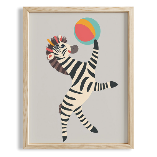 Renkli Toplu Zıpır Zebra